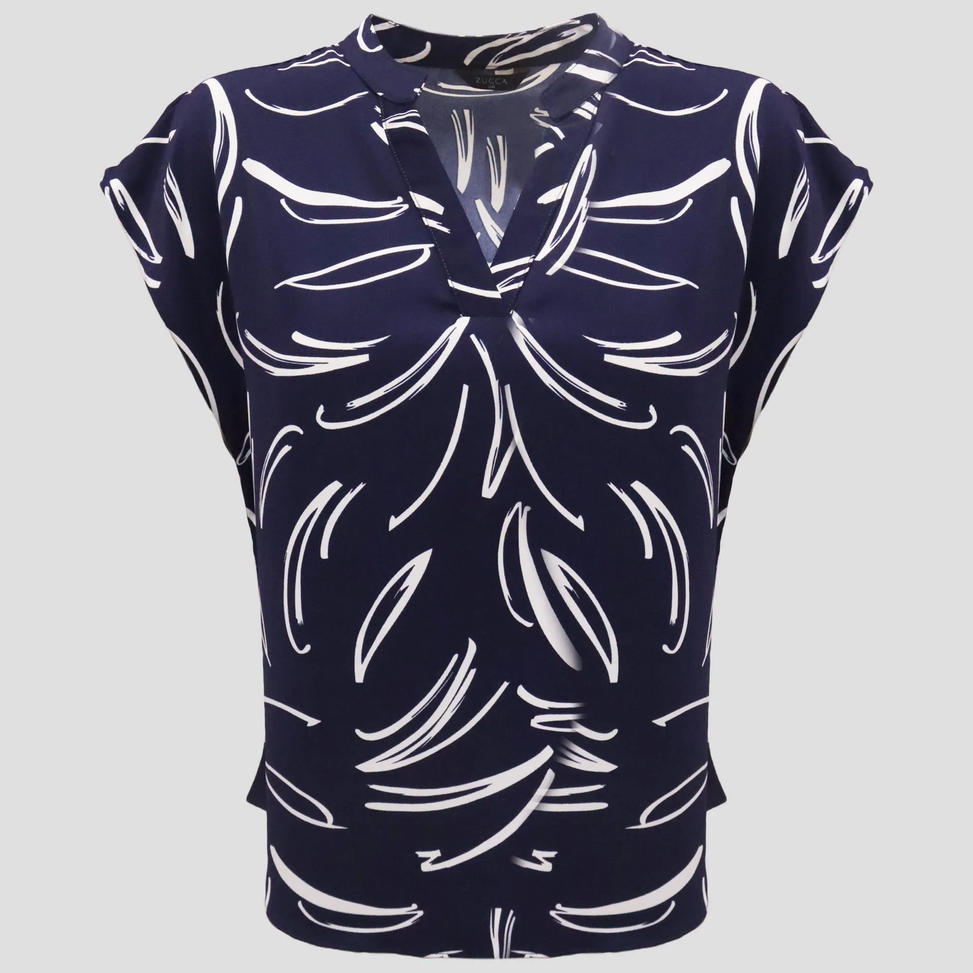 Blusa Manga Corta Estampada Zucca 0974