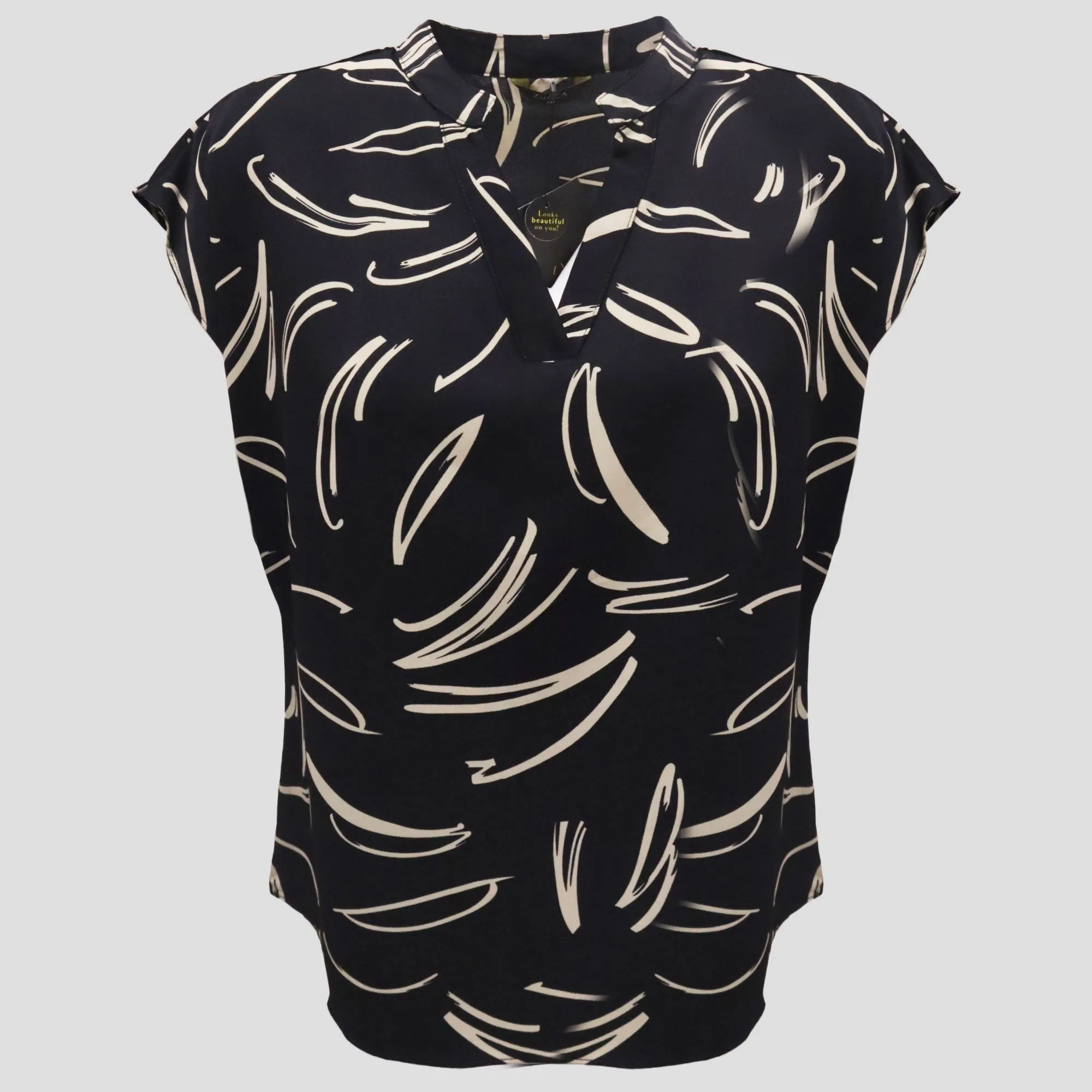 Blusa Manga Corta Estampada Zucca 0974