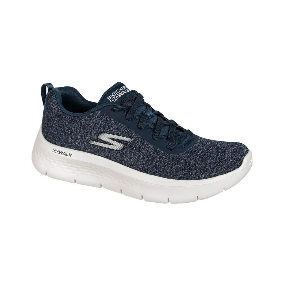 Comfortable Skechers Go-Walk-Flex Blue Shoes
