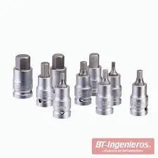LLAVE VASO CON PUNTA 1/2 T-8